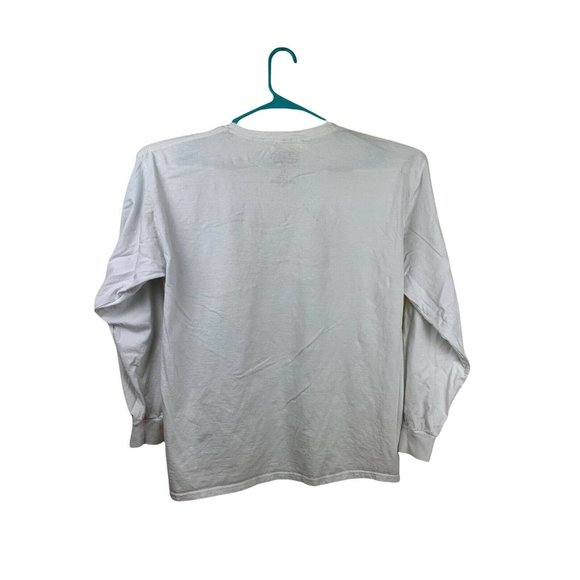 Nickelodeon Spongebob Squarepants White Long Sleeve All Over  Men's Shirt Sz XL - Picture 2 of 10